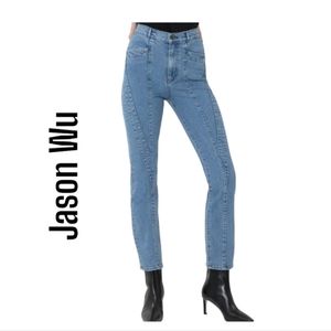 Jason Wu Light Blue High-Rise Slim Jeans